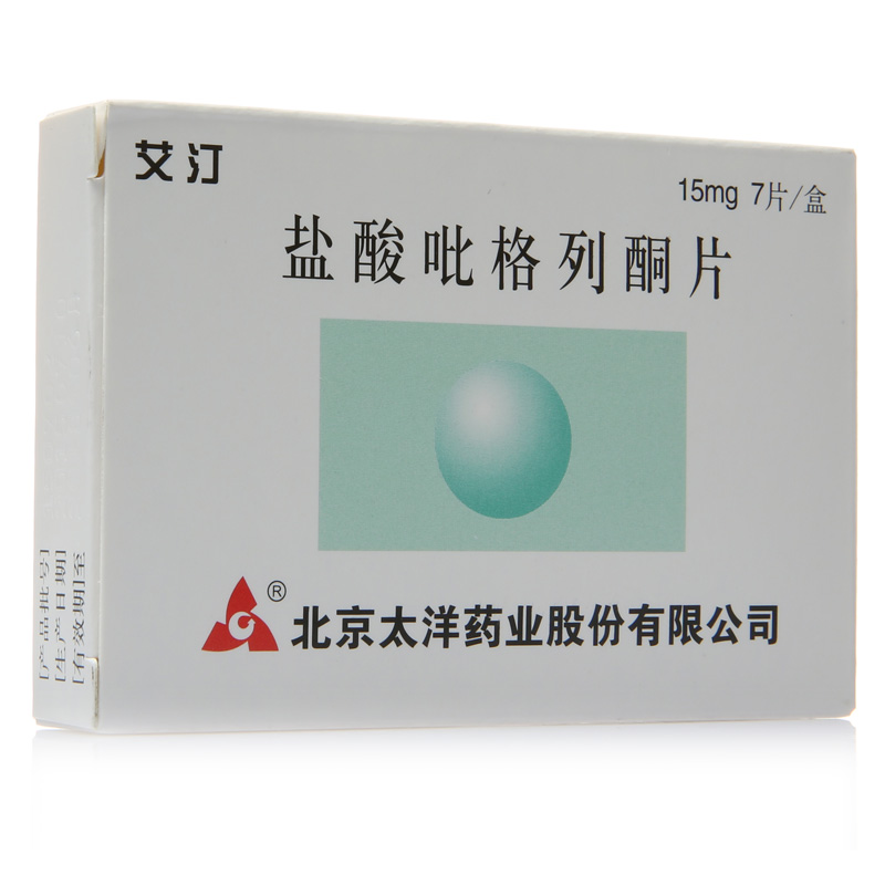 艾汀艾汀 盐酸吡格列酮片 15mg*7片/盒