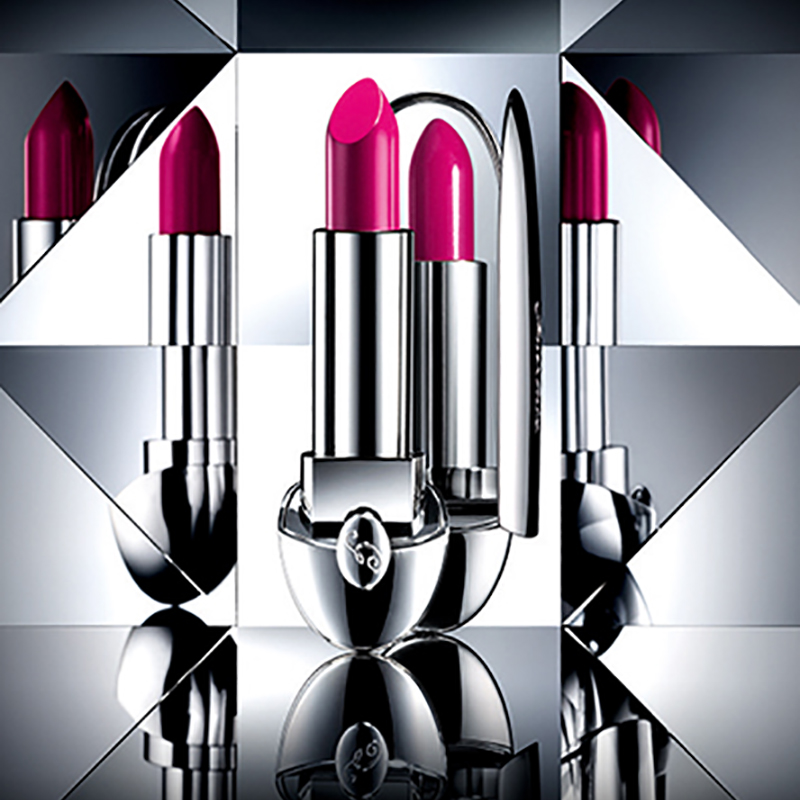 Guerlain/娇兰臻彩宝石盈亮唇膏滋润保湿口红内置镜子3.5g
