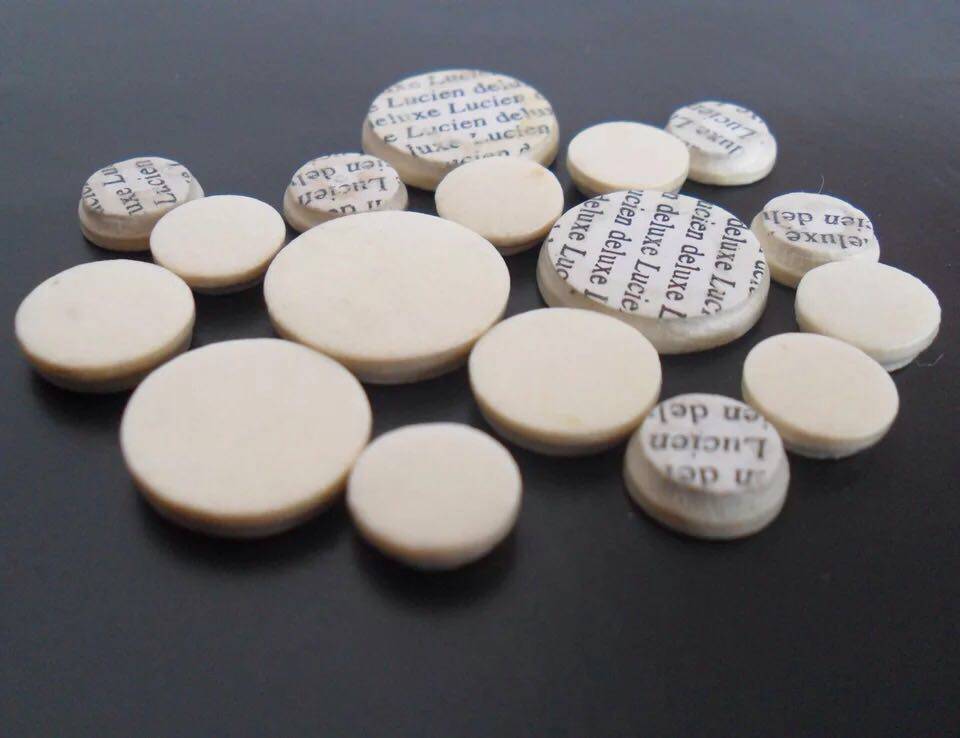 Musical instrument accessories clarinet sound hole mat casing mat Buffy mat black tube mat