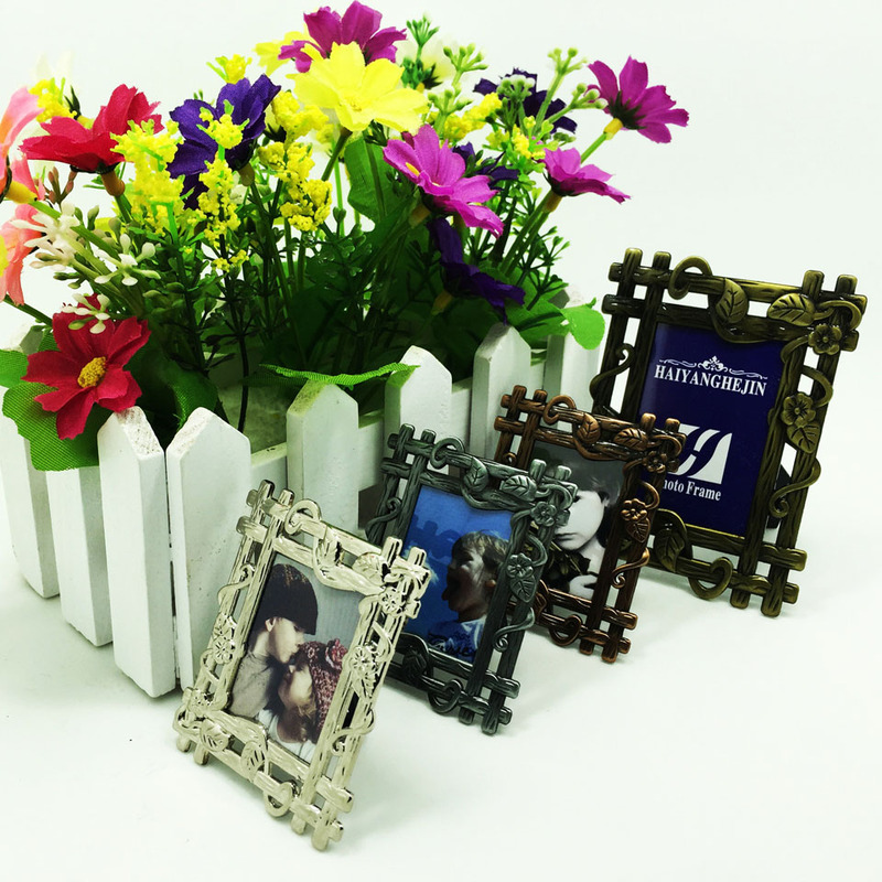 1.0inch 2inch Vintage Copper Metal Photo Frame, Large Headshot Photo Frame, Gift Ornament, Home Decor Display Stand, Photo Frame