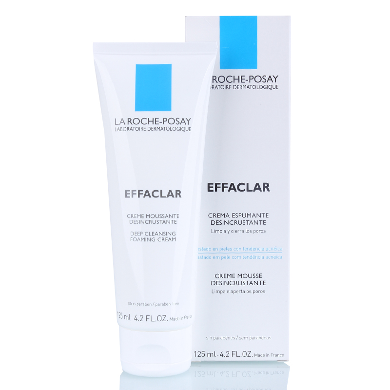 Laroche Posay/理肤泉净肤控油洁面泡沫125ml 补水保湿洗面奶