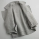 Áo khoác len ngắn nữ mùa thu đông 2018 họa tiết xương cá phổ biến phiên bản Hàn Quốc của áo len hai mặt len - Áo Hàn Quốc áo dạ croptop Áo Hàn Quốc