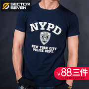 7th District Army Fan Trang Phục Ngoài Trời Ngắn Tay Mùa Hè và Mùa Thu Chiến Thuật T-Shirt Đàn Hồi Slim Nam Ngắn Tay Áo