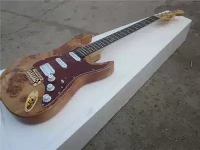 New gold stlazy bar Wood electric guitar piano paint can be customized according to requirements