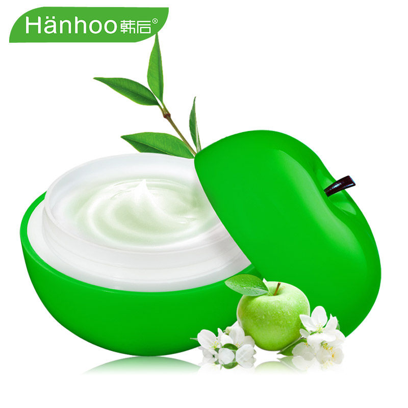 韩后面膜专柜 青苹果鲜活面膜90g 嫩白补水保湿夜间免洗面膜