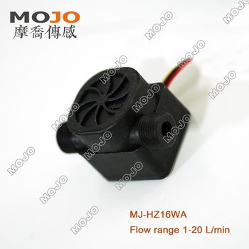 Mojo MJ-HZ16WA 3-point flow meter flow meter sensor pulse output flow valve