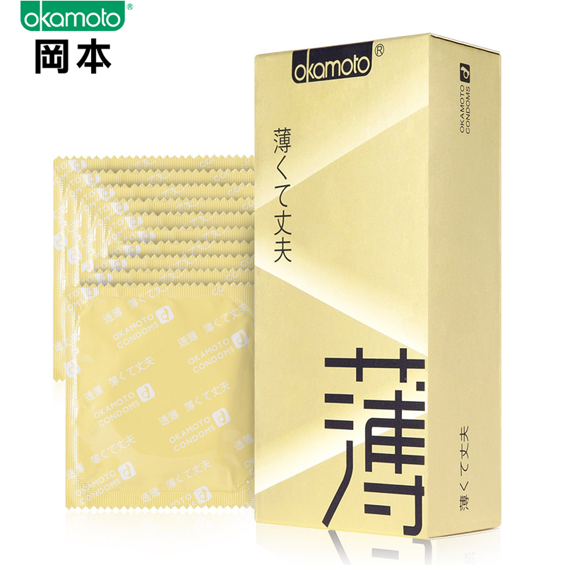 【冈本】OK透薄避孕套 10只 计生用品LF