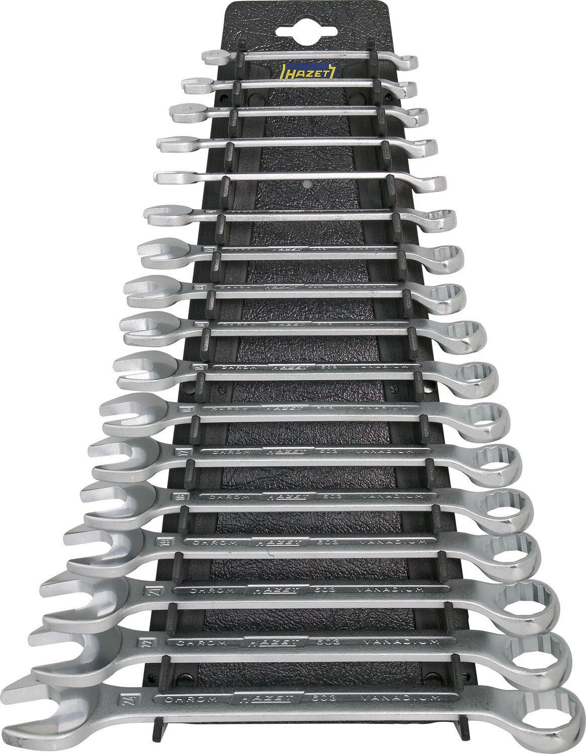 Hazeit HAZET May open wrench group sets 603 17H 17 pieces sets