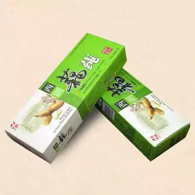 Hangzhou specialty high-quality sweet fragrant Garden Osmanthus lotus seeds West Lake lotus root powder sugar-free instant 360g Osmanthus box