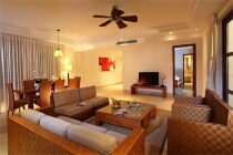 Sanya Yalong Bay Aegean Suite Resort Three-bedroom one-hall Sea View Suite with simple kitchen