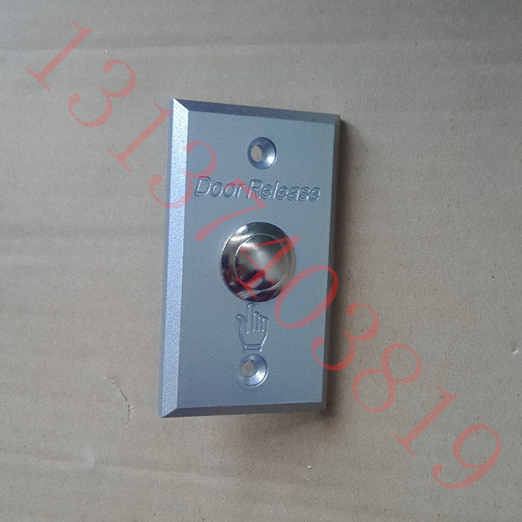 Electric garage door automatic induction door wall narrow manual switch button aluminum wire panel