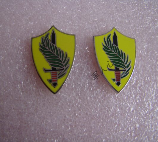 American Special Team Metal Badge Identify Chapter Brrack Medal Cap - badge Collar Flower emblem