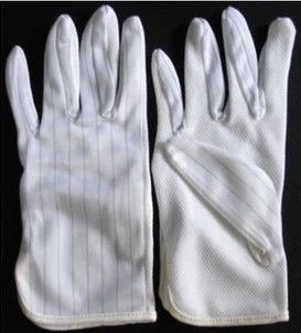 Anti - static spot gloves Anti - static glue gloves Anti - static anti - slip gloves dust - free gloves