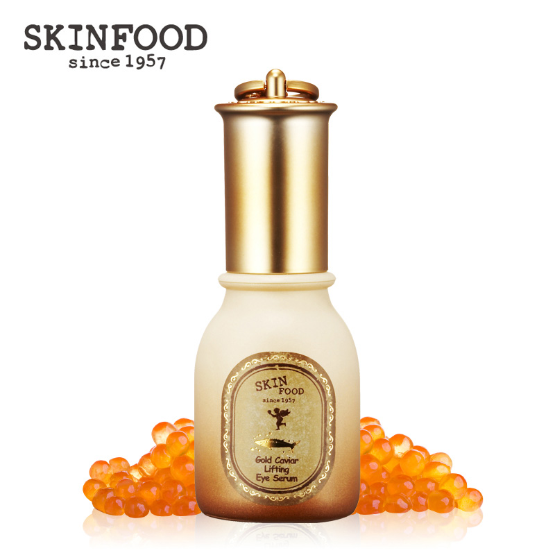skinfood思亲肤 黄金鱼子酱赋活眼霜 淡化黑眼圈眼袋 韩国化妆品
