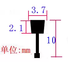 Solid marble tile terrazzo inlay copper strip split non-slip copper strip decorative floor tile inlay copper strip