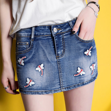 2018夏新款韩版牛仔短裤裙裤超短裙牛仔裤裙女半身裙包臀裙防走光-tmall.com天猫 2018夏新款韩版牛仔短裤裙裤超短裙牛仔裤裙女半身裙包臀裙防走光-tmall.com天猫