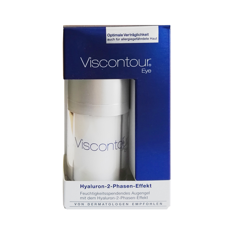 【德国直邮】Viscontour维诗朵玻尿酸水润高效抗皱 眼霜 15ml