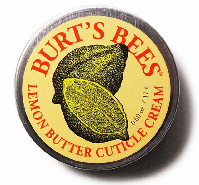 美国burts bees小蜜蜂天然柠檬油指甲修护霜 17g