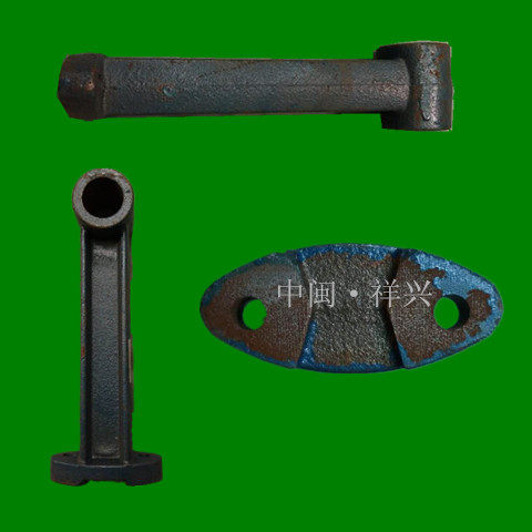 G195 spiral paste accessories Longsea wall-mounted cold air accessories Lianjiang wall-mounted cold air G195 steering gear frame 2 holes 27 5 long