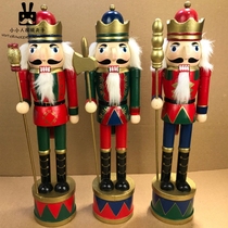 Walnuts Clip Puppet Soldier King Suit Small Swing Piece Creative Children Room Crafts Home Tabletop Decoration