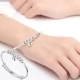 Vòng tay bạc S990 sterling bạc nữ khí chất vòng tay chuyển nhượng vòng tay bạc Zhutai vòng tay may mắn để gửi người thân quà tặng ngày lễ vòng đeo tay phong thủy Vòng đeo tay Cuff