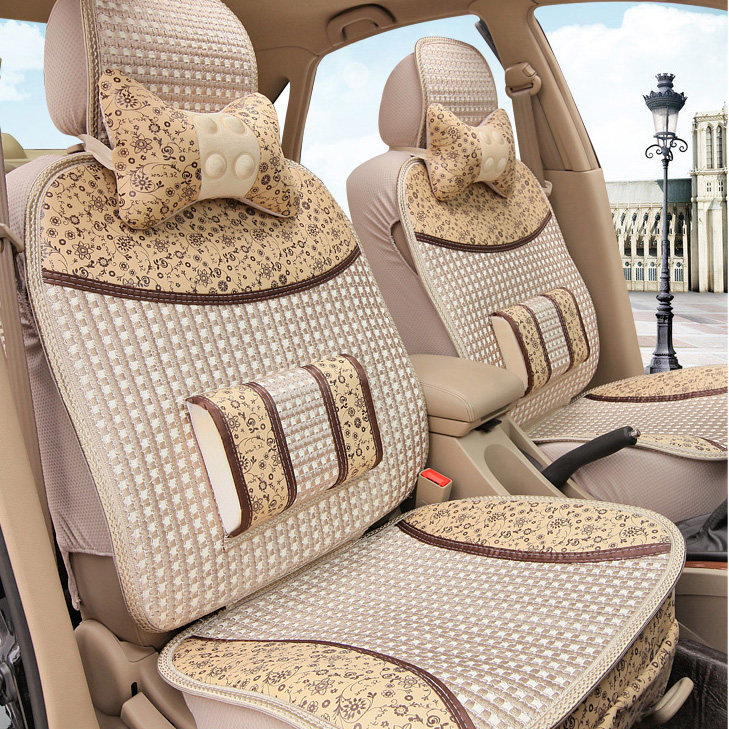 奔腾B50 B70 X80B30B90荣威550W5 950汽车座套四季通用全包冰丝夏