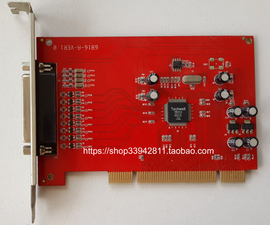 Card Techwell TW6816 6816-A-VER1 0 PCI CARD