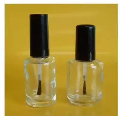 Wholesale 5ml-10ml-15ml nail polish glass bottle paint bottle empty bottle Nail supplies with lid brush