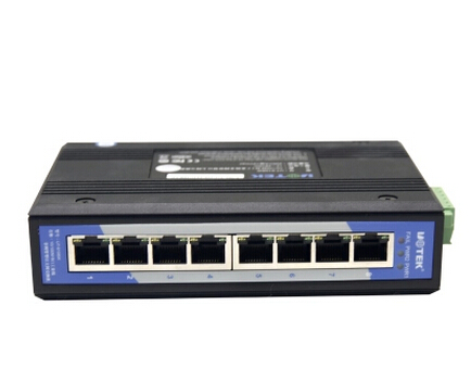Yutai (UTEK) 100M 8-port industrial grade unmanaged Ethernet switch UT-6408W