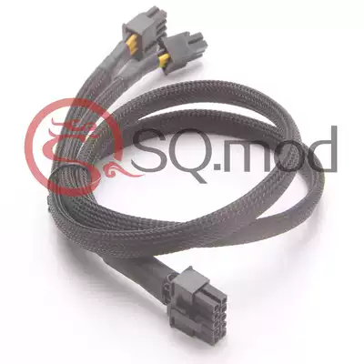HP server graphics card extension electronic connection transfer power cord 10pin to 8pin plus 6pin spot
