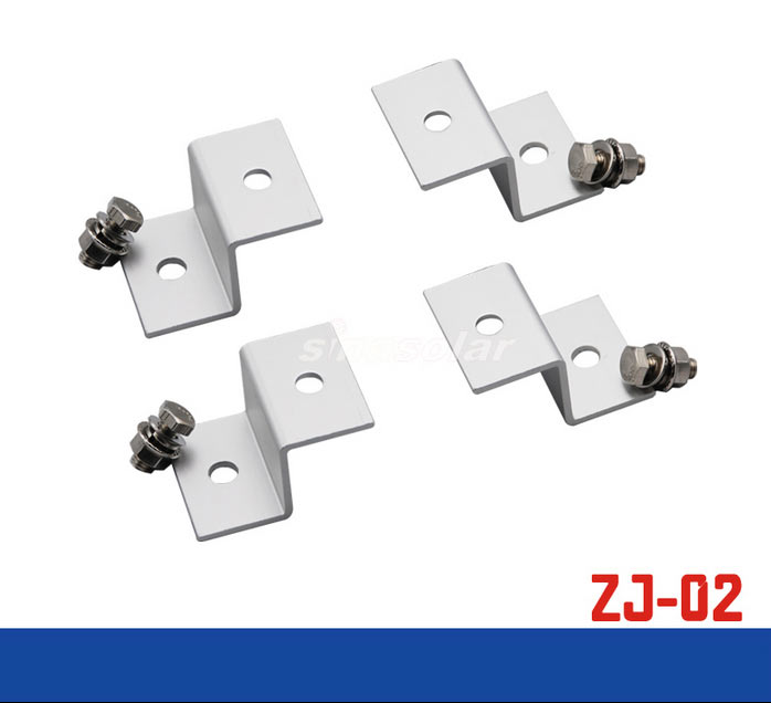Small Z - shaped aluminum stent solar panel installation bracket