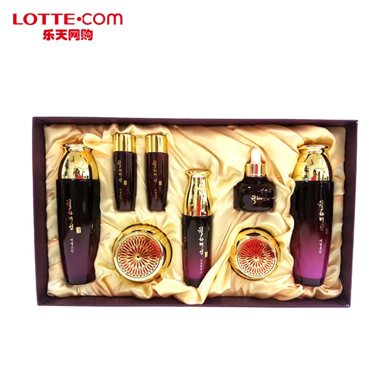 乐天网购Coreana高丽雅娜韩国原装进口护肤保湿补水提拉紧致套装