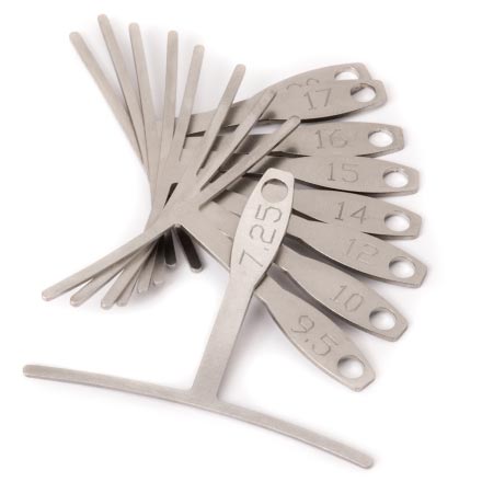 (Out of stock)stewmac neck string radian ruler guitar repair tool (video introduction)