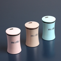 Portable toothpick box creative portable European living room household toothpick bucket simple toothpick tube restaurant plastic toothpick jar