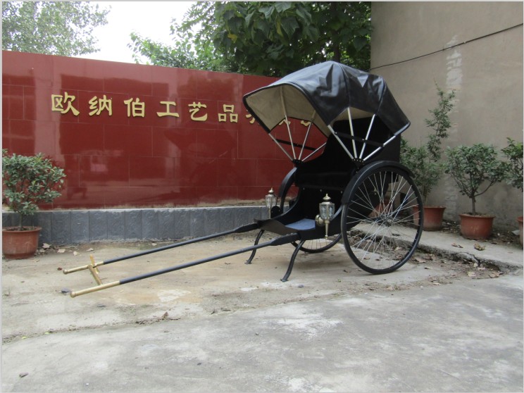 Retro imitation of ancient Beijing rickshaw custom all kinds of Republic of China guest rickshaw wedding photography props
