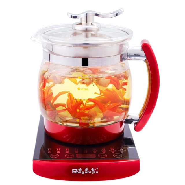 Rongshijin health pot office small fully automatic thickened glass health home multi-functional teapot warm milk