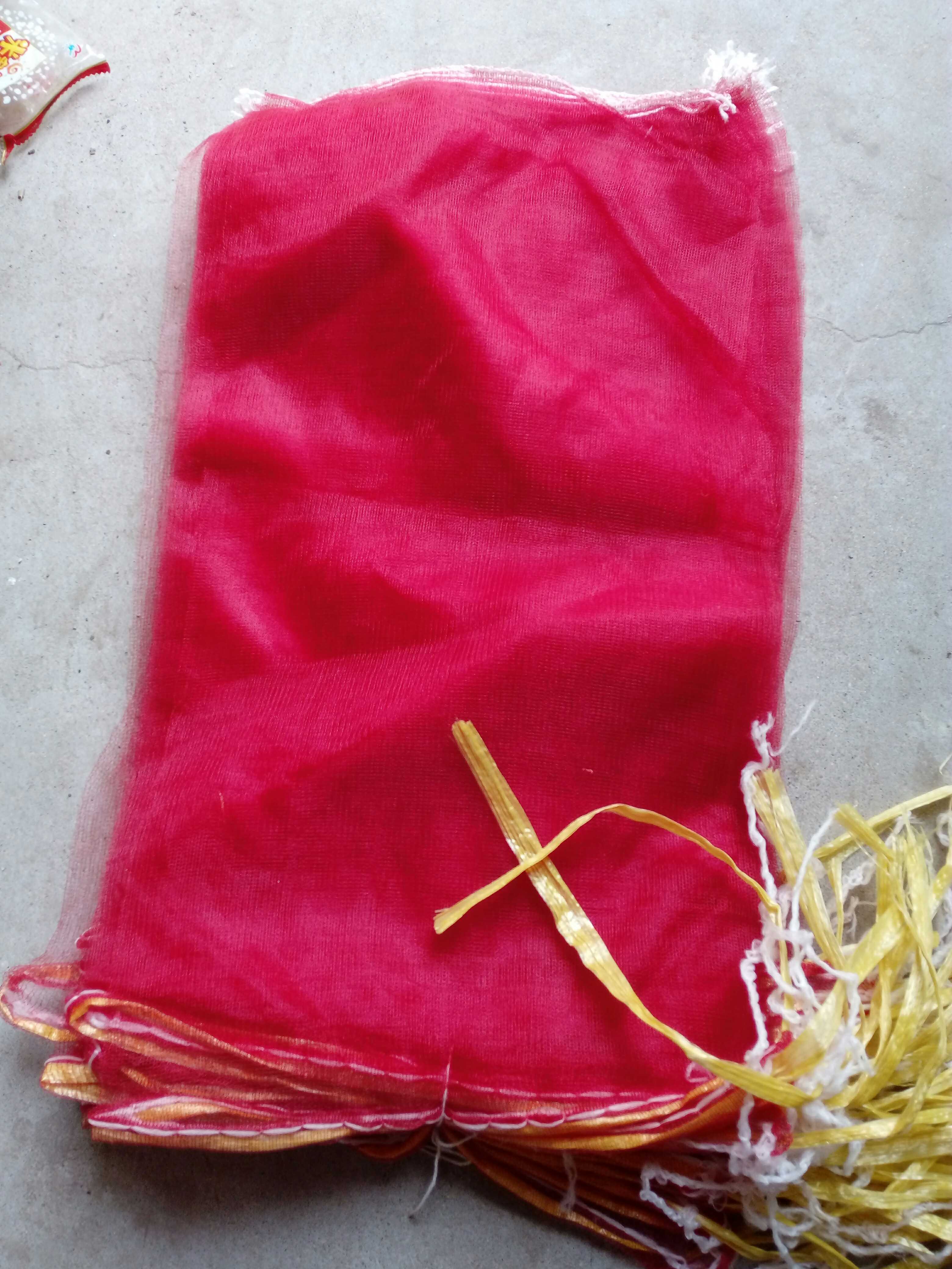 Manufacturer direct sale of large wholesale brand new round silk gauze bag Fruit potato ground melon and other mesh bag anti-insect bag