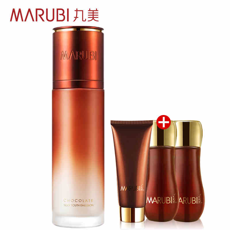丸美乳液 巧克力青春丝滑乳145ml补水保湿丝滑肌肤收细毛孔A