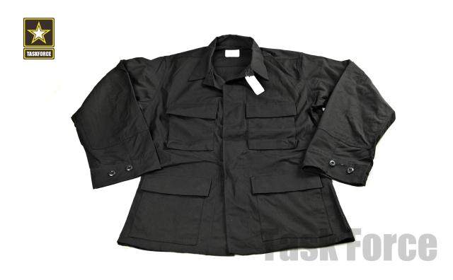 New American original special SF black BDU scratch-resistant plaid combat uniform top outdoor combat tactical jacket