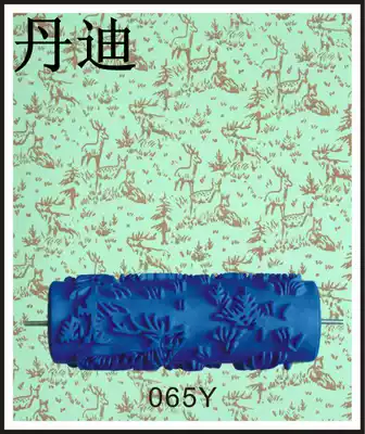 Fawn 5 inch liquid wallpaper printing roller wall painting tool wallpaper paint printing artifact pattern roller 065Y