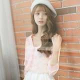 Кружевная летняя одежда, трикотажный кардиган, шифоновый свитер, пляжная одежда для защиты от солнца, защита от солнца