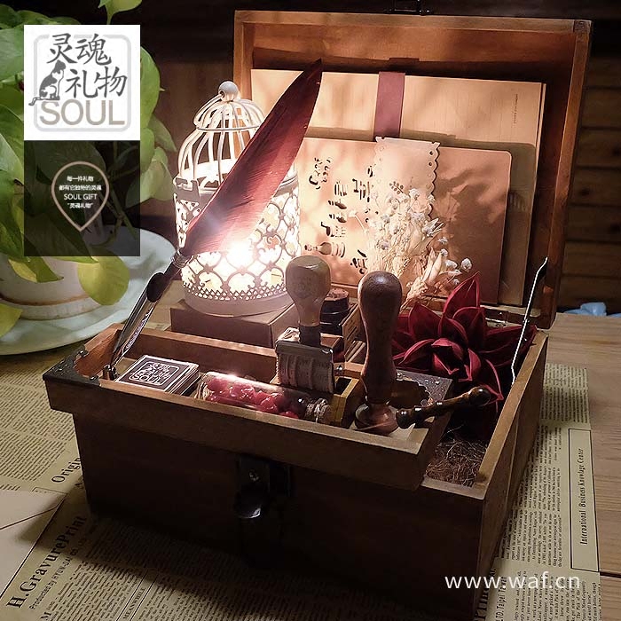 Soul Gift Handmade DIY Love Letter Romantic Confession Vintage Artistic Love Commemoration for Girlfriend Long-Distance Relationship Valentine's Day