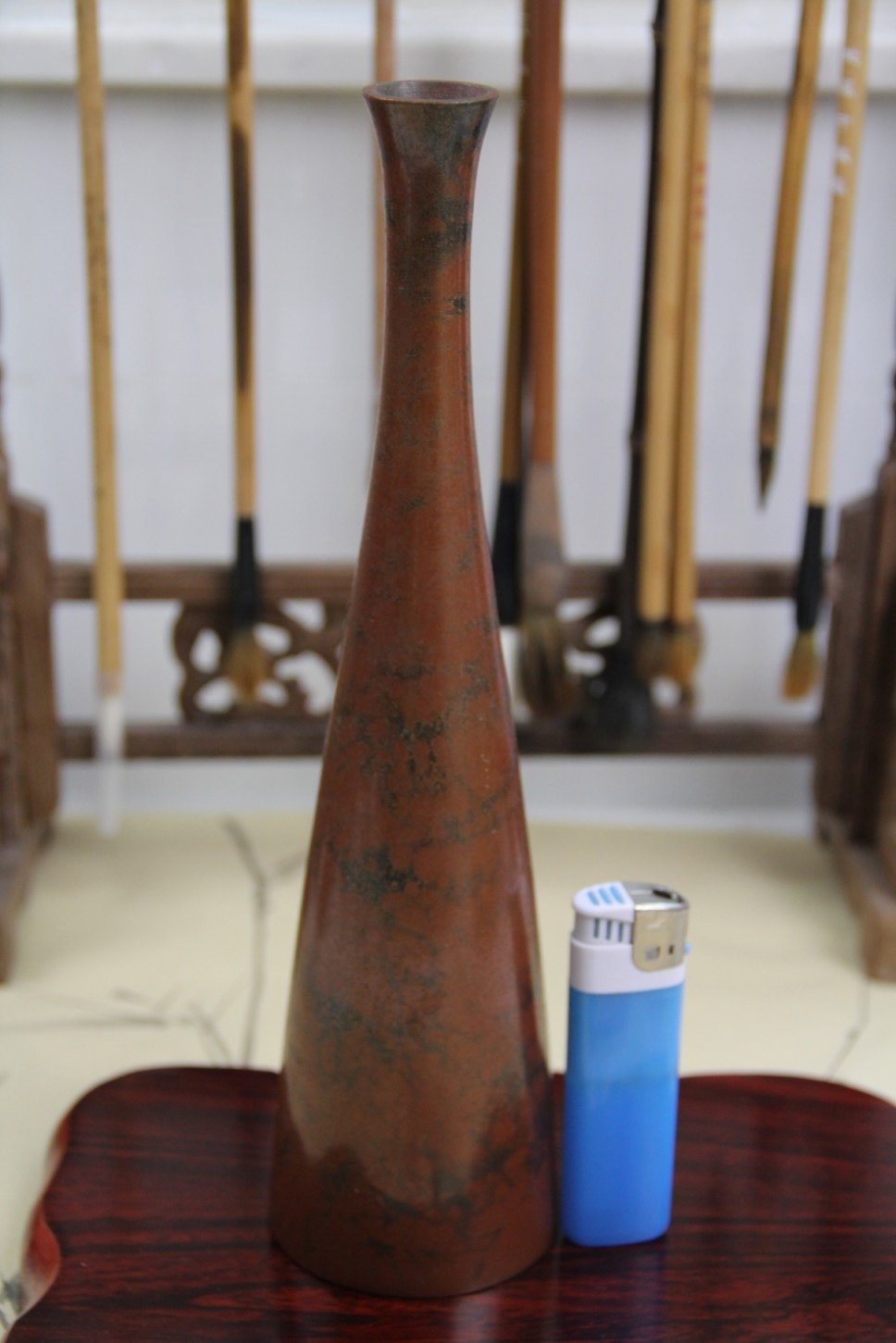 Japanese bronzeware-T005 vase