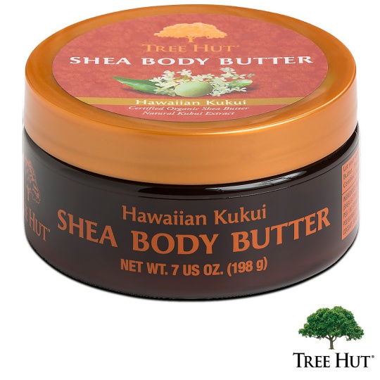 台湾官网直邮进口Tree Hut树上小屋保湿乳霜-夏威夷石栗果香味