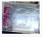 Bay manual fire alarm button D-92WPB waterproof box rain cover