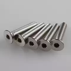 304 stainless steel countersunk head hexagon socket screw GB7991 countersunk head hexagon socket screw M3X6--M3X25