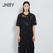 JNBY Giang Nam quần áo phổ biến new ladies và ladies ren ngắn tay áo phụ nữ ăn mặc 5GB50135