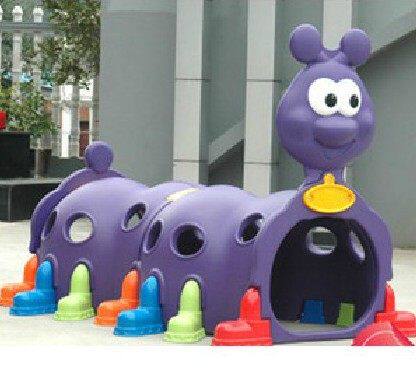 Special Price Kindergarten Pleasure Equipment Thickened Plastic Wool Caterpillar Drill Hole Children Crawl Tunnel Drill Tube Toddler Toy