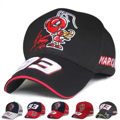 Star signature moto gp Ant embroidered racing hat sun hat baseball cap locomotive rider hat