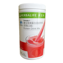 Herbalife brand protein blend drink (strawberry flavor) 550g bottle